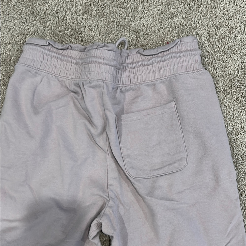 Dusty Rose Joggers with Drawstring Waistband - Picture 5 of 5